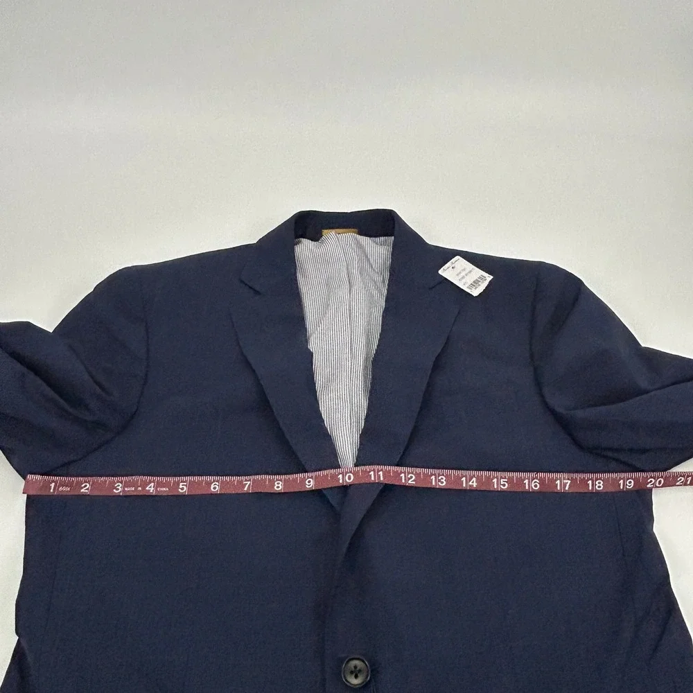 Brooks Brothers Explorer Sport Coat Mens‎ 38R Navy Blue Regent Fit Wool Blazer